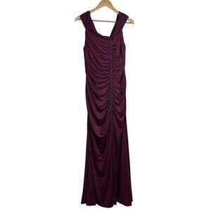 NWT Azazie Sangria Bridesmaid Gown / Maxi Dress Sz 8